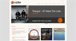 Desktop Screenshot of mollerrecords.com